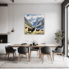 Serene Yak Mountains Dining Room Demo