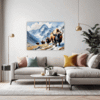 Serene Yak Mountains Living Room Demo