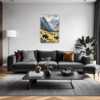 Serene Yak Mountains Living Room Demo