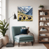 Serene Yak Mountains Living Room Demo