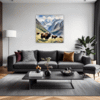 Serene Yak Mountains Living Room Demo
