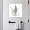 Simple Leaf Shape Bathroom Demo