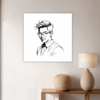 Sleek Boy in Specs Hallway Demo