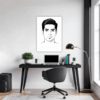 Sleek Man's Gaze Office Demo