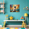 Sleek Siamese Cat Children's Room Demo