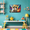 Sleek Siamese Cat Children's Room Demo