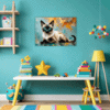 Sleek Siamese Cat Children's Room Demo