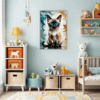 Sleek Siamese Cat Children's Room Demo