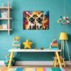 Sleek Siamese Cat Children's Room Demo