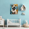 Sleek Siamese Cat Children's Room Demo
