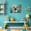 Sleek Siamese Cat Children's Room Demo