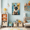 Sleek Siamese Cat Children's Room Demo