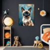 Sleek Siamese Cat Children's Room Demo