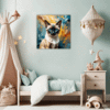 Sleek Siamese Cat Children's Room Demo