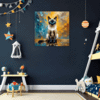Sleek Siamese Cat Children's Room Demo