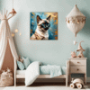 Sleek Siamese Cat Children's Room Demo