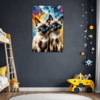 Sleek Siamese Cat Children's Room Demo