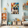 Sleek Siamese Cat Children's Room Demo