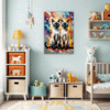 Sleek Siamese Cat Children's Room Demo