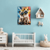 Sleek Siamese Cat Children's Room Demo