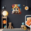 Sleek Siamese Cat Children's Room Demo