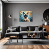 Sleek Siamese Cat Living Room Demo