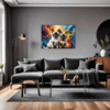 Sleek Siamese Cat Living Room Demo