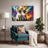 Sleek Siamese Cat Living Room Demo