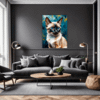 Sleek Siamese Cat Living Room Demo