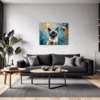 Sleek Siamese Cat Living Room Demo