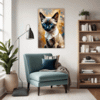 Sleek Siamese Cat Living Room Demo