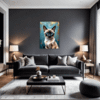 Sleek Siamese Cat Living Room Demo