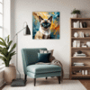 Sleek Siamese Cat Living Room Demo