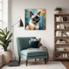 Sleek Siamese Cat Living Room Demo