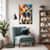 Sleek Siamese Cat Living Room Demo