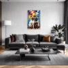 Sleek Siamese Cat Living Room Demo