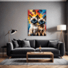 Sleek Siamese Cat Living Room Demo