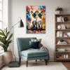 Sleek Siamese Cat Living Room Demo