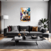 Sleek Siamese Cat Living Room Demo