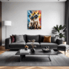 Sleek Siamese Cat Living Room Demo