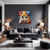 Sleek Siamese Cat Living Room Demo