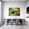 Small Bridge Over Stream Dining Room Demo