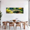 Small Bridge Over Stream Dining Room Demo