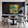 Small Bridge Over Stream Dining Room Demo
