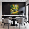 Small Bridge Over Stream Dining Room Demo