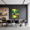 Small Bridge Over Stream Dining Room Demo