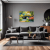 Small Bridge Over Stream Living Room Demo