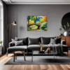 Small Bridge Over Stream Living Room Demo