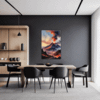 Smoky Volcanic Sunset Dining Room Demo