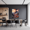 Smoky Volcanic Sunset Dining Room Demo